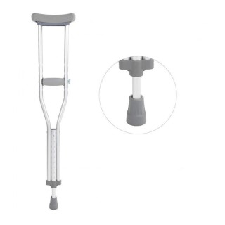 Πατερίτσες Αλουμινίου με Ρυθμιζόμενο Ύψος 112.5 - 140 cm 2 τμχ MWS1... Πατερίτσες Αλουμινίου με Ρυθμιζόμενο Ύψος 112.5 - 140 cm 2 τμχ MWS1...