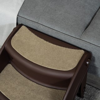 PawHut Πτυσσόμενη σκάλα σκύλου με 3 αντιολισθητικά σκαλοπάτια PP, 4... PawHut Πτυσσόμενη σκάλα σκύλου με 3 αντιολισθητικά σκαλοπάτια PP, 4...