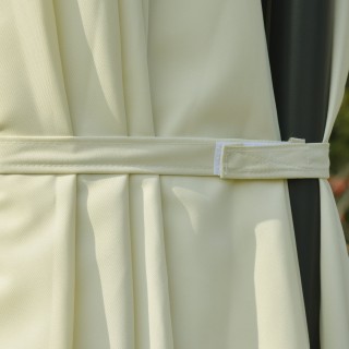 Outsunny Διπλή Ομπρέλα σε Anti-UV Αδιάβροχο Πολυεστερικό Μπεζ 440x2...