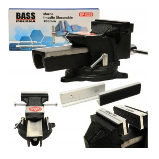 Περιστρεφόμενη Μέγγενη Πάγκου με Αμόνι 100 mm Bass Polska BP-9259 Περιστρεφόμενη Μέγγενη Πάγκου με Αμόνι 100 mm Bass Polska BP-9259