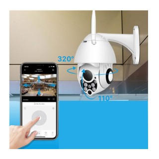 Περιστρεφόμενη Κάμερα Παρακολούθησης Full HD 1080P WiFi με Μικρόφων... Περιστρεφόμενη Κάμερα Παρακολούθησης Full HD 1080P WiFi με Μικρόφων...