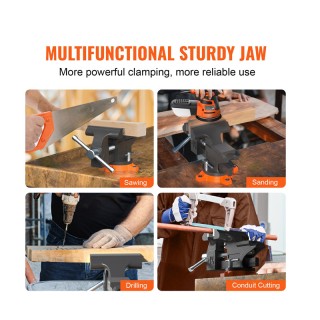 Περιστρεφόμενη Μέγγενη Πάγκου με Αμόνι 115 mm VEVOR DGNTQDXZSYC45IU... Περιστρεφόμενη Μέγγενη Πάγκου με Αμόνι 115 mm VEVOR DGNTQDXZSYC45IU...