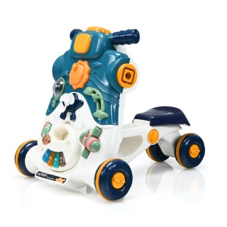 Περπατούρα με Μουσική και Φώτα 3 σε 1 46 x 46 x 46 cm Χρώματος Μπλε...