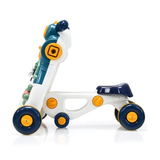 Περπατούρα με Μουσική και Φώτα 3 σε 1 46 x 46 x 46 cm Χρώματος Μπλε...