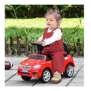 Περπατούρα Ride On Αυτοκινητάκι με Μουσική και Φώτα Χρώματος Κόκκιν... Περπατούρα Ride On Αυτοκινητάκι με Μουσική και Φώτα Χρώματος Κόκκιν...