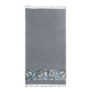 Πετσέτα Θαλάσσης 100% Βαμβάκι 90 x 170 cm Pestemal 16 Anthracite Gu... Πετσέτα Θαλάσσης 100% Βαμβάκι 90 x 170 cm Pestemal 16 Anthracite Gu...