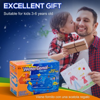 HOMCOM Aquatic Playset 53 τεμαχίων με νερό και άμμο για παιδιά 3-6 ...