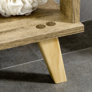 Ξύλινο Έπιπλο Μπάνιου 50 x 30 x 89 cm Kleankin 834-398