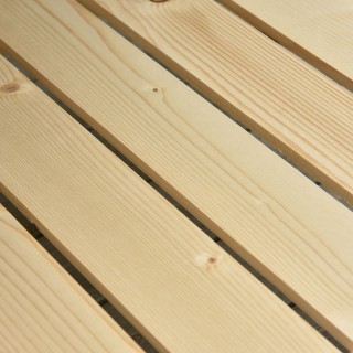 Outsunny Ξύλινο υπερυψωμένο κρεβάτι κήπου με ροδάκια και κάτω ράφι,...