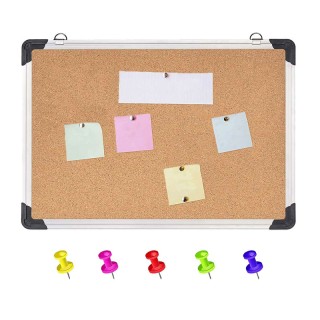 Πίνακας Ανακοινώσεων από Φελλό με Πάνελ Αλουμινίου 90 x 60 x 1.8 cm... Πίνακας Ανακοινώσεων από Φελλό με Πάνελ Αλουμινίου 90 x 60 x 1.8 cm...