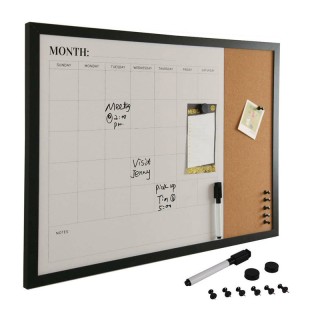 Πίνακας Ανακοινώσεων Μαγνητικός - Φελλού 2 σε 1 60 x 40 cm Bakaji 0... Πίνακας Ανακοινώσεων Μαγνητικός - Φελλού 2 σε 1 60 x 40 cm Bakaji 0...