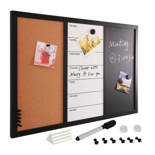 Πίνακας Ανακοινώσεων Μαγνητικός - Μαυροπίνακας και Φελλού 3 σε 1 60... Πίνακας Ανακοινώσεων Μαγνητικός - Μαυροπίνακας και Φελλού 3 σε 1 60...