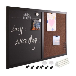 Πίνακας Ανακοινώσεων Μαγνητικός - Φελλού 2 σε 1 60 x 40 cm Bakaji 0... Πίνακας Ανακοινώσεων Μαγνητικός - Φελλού 2 σε 1 60 x 40 cm Bakaji 0...