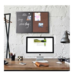 Πίνακας Ανακοινώσεων Μαγνητικός - Φελλού 2 σε 1 60 x 40 cm Bakaji 0... Πίνακας Ανακοινώσεων Μαγνητικός - Φελλού 2 σε 1 60 x 40 cm Bakaji 0...