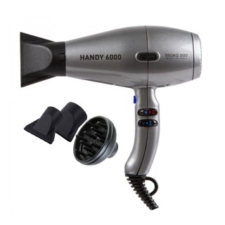 Πιστολάκι Μαλλιών 2500 W Χρώματος Ασημί Tecno Dry Handy 6000 Superp... Πιστολάκι Μαλλιών 2500 W Χρώματος Ασημί Tecno Dry Handy 6000 Superp...