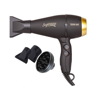 Πιστολάκι Μαλλιών 2500 W Χρώματος Μαύρο Tecno Dry Supreme 01ZXBOSSU... Πιστολάκι Μαλλιών 2500 W Χρώματος Μαύρο Tecno Dry Supreme 01ZXBOSSU...