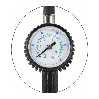 Πιστόλι Αέρος Ελαστικών με Μανόμετρο 0-10 Bar MAR-POL M80702 Πιστόλι Αέρος Ελαστικών με Μανόμετρο 0-10 Bar MAR-POL M80702