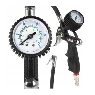 Πιστόλι Αέρος Ελαστικών με Μανόμετρο 0-10 Bar MAR-POL M80702 Πιστόλι Αέρος Ελαστικών με Μανόμετρο 0-10 Bar MAR-POL M80702