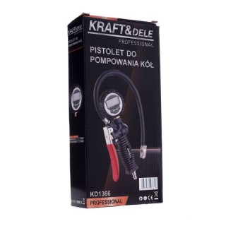 Πιστόλι Αέρος Ελαστικών με Ψηφιακό Μανόμετρο 0-12 Bar Kraft&Dele KD... Πιστόλι Αέρος Ελαστικών με Ψηφιακό Μανόμετρο 0-12 Bar Kraft&Dele KD...