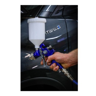 Πιστόλι Βαφής Αέρος Άνω Δοχείου 1.4 και 1.7 mm με Ρυθμιστή Πίεσης T... Πιστόλι Βαφής Αέρος Άνω Δοχείου 1.4 και 1.7 mm με Ρυθμιστή Πίεσης T...