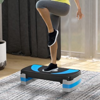 HOMCOM Fitness Stepper για αερόμπικ Ρυθμιζόμενο σε 3 ύψη από 10-15-... HOMCOM Fitness Stepper για αερόμπικ Ρυθμιζόμενο σε 3 ύψη από 10-15-...