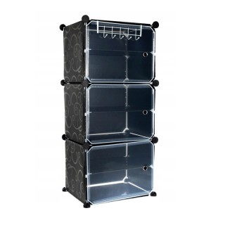Πλαστική Αρθρωτή Παπουτσοθήκη με 6 Ράφια 44.5 x 30 x 93 cm SPM 11743 Πλαστική Αρθρωτή Παπουτσοθήκη με 6 Ράφια 44.5 x 30 x 93 cm SPM 11743