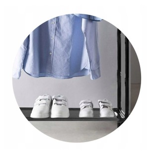 Πλαστική Κρεμάστρα Ρούχων Δαπέδου 107 x 35.5 x 174 cm Massido MS-866 Πλαστική Κρεμάστρα Ρούχων Δαπέδου 107 x 35.5 x 174 cm Massido MS-866