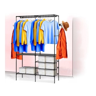 Πλαστική Κρεμάστρα Ρούχων Δαπέδου 107 x 35.5 x 174 cm Massido MS-866 Πλαστική Κρεμάστρα Ρούχων Δαπέδου 107 x 35.5 x 174 cm Massido MS-866