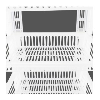 Πλαστική Ραφιέρα με 4 Ράφια 42 x 35 x 75 cm MWS18441 Πλαστική Ραφιέρα με 4 Ράφια 42 x 35 x 75 cm MWS18441