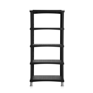 Πλαστική Ραφιέρα με 5 Ράφια 80 x 40 x 174 cm Χρώματος Μαύρο Bama 99212 Πλαστική Ραφιέρα με 5 Ράφια 80 x 40 x 174 cm Χρώματος Μαύρο Bama 99212