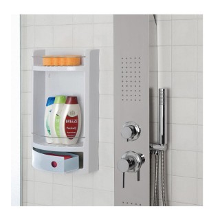 Πλαστική Ραφιέρα Μπάνιου με 2 Ράφια και 1 Συρτάρι 28.8 x 13.5 x 51 ... Πλαστική Ραφιέρα Μπάνιου με 2 Ράφια και 1 Συρτάρι 28.8 x 13.5 x 51 ...