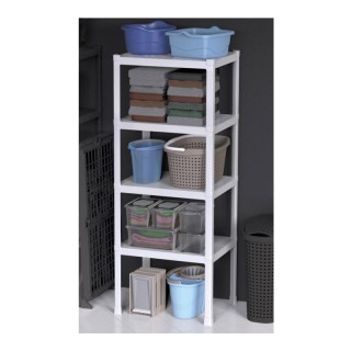 Πλαστική Ραφιέρα Μπάνιου με 4 Ράφια 75 x 60 x 187 cm Piano Bama 60025 Πλαστική Ραφιέρα Μπάνιου με 4 Ράφια 75 x 60 x 187 cm Piano Bama 60025