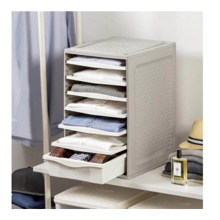 Πλαστική Συρταριέρα Ρούχων με 4 Δίσκους και 2 Συρτάρια 34 x 41 x 53... Πλαστική Συρταριέρα Ρούχων με 4 Δίσκους και 2 Συρτάρια 34 x 41 x 53...