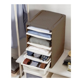 Πλαστική Συρταριέρα Ρούχων με 4 Δίσκους και 2 Συρτάρια 34 x 41 x 53... Πλαστική Συρταριέρα Ρούχων με 4 Δίσκους και 2 Συρτάρια 34 x 41 x 53...