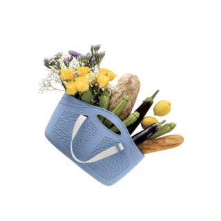 Πλαστική Τσάντα για Ψώνια 40 x 15 x 24 cm Χρώματος Μπλε Bama 10992 Πλαστική Τσάντα για Ψώνια 40 x 15 x 24 cm Χρώματος Μπλε Bama 10992