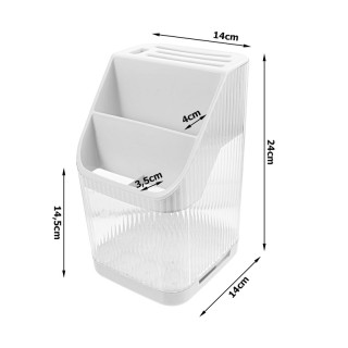 Πλαστική Βάση για Μαχαιροπίρουνα με Υποδοχές για Μαχαίρια 14 x 14 x...