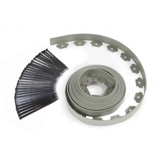 Πλαστικό Διαχωριστικό Κήπου 10 m Χρώματος Γκρι SPM 40050166 Πλαστικό Διαχωριστικό Κήπου 10 m Χρώματος Γκρι SPM 40050166