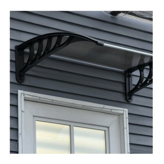 Πλαστικό Κιόσκι - Τέντα Πόρτας Εισόδου 100 x 100 x 26 cm Χρώματος Κ... Πλαστικό Κιόσκι - Τέντα Πόρτας Εισόδου 100 x 100 x 26 cm Χρώματος Κ...