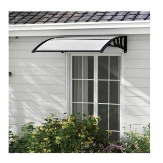 Πλαστικό Κιόσκι - Τέντα Πόρτας Εισόδου 122 x 99 x 28 cm Costway NP1...