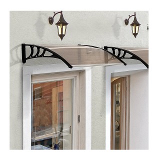 Πλαστικό Κιόσκι - Τέντα Πόρτας Εισόδου 80 x 120 x 23 cm Χρώματος Κα... Πλαστικό Κιόσκι - Τέντα Πόρτας Εισόδου 80 x 120 x 23 cm Χρώματος Κα...