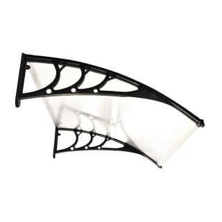 Πλαστικό Κιόσκι - Τέντα Πόρτας Εισόδου 80 x 120 x 23 cm Χρώματος Λε... Πλαστικό Κιόσκι - Τέντα Πόρτας Εισόδου 80 x 120 x 23 cm Χρώματος Λε...