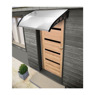 Πλαστικό Κιόσκι - Τέντα Πόρτας Εισόδου 80 x 150 cm Χρώματος Λευκό S... Πλαστικό Κιόσκι - Τέντα Πόρτας Εισόδου 80 x 150 cm Χρώματος Λευκό S...