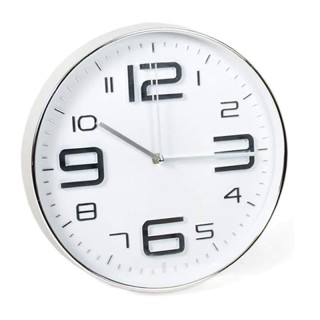 Πλαστικό Ρολόι Τοίχου 30.5 cm Bakaji 02814906 Πλαστικό Ρολόι Τοίχου 30.5 cm Bakaji 02814906