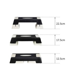 Πλαστικό Σκαλοπάτι Γυμναστικής Aerobic Fitness Step με Ρυθμιζόμενο ...