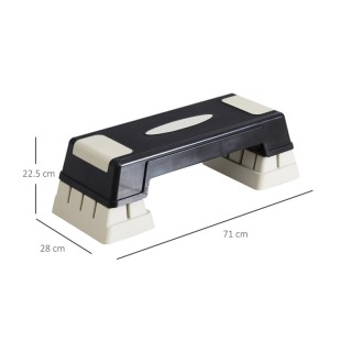 Πλαστικό Σκαλοπάτι Γυμναστικής Aerobic Fitness Step με Ρυθμιζόμενο ...