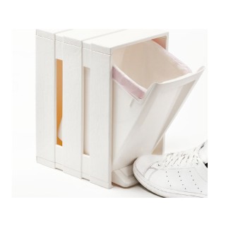 Πλαστικός Κάδος Απορριμμάτων 7 Lt Χρώματος Λευκό Bama 70121