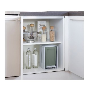 Πλαστικός Κάδος Απορριμμάτων 7 Lt Χρώματος Λαδί Bama 70122