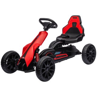 HOMCOM Pedal Go Kart για παιδιά 3-8 ετών με ρυθμιζόμενο κάθισμα και...