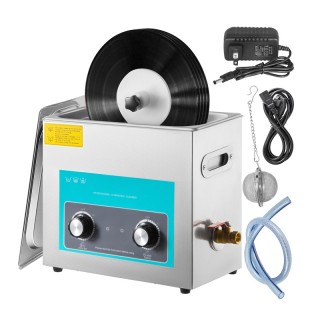 Πλυντήριο Δίσκων Βινυλίου Ultrasonic 6 Lt 40kHz VEVOR QXNGDHJ6L220V...