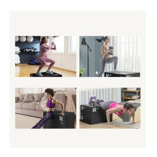 Πλειομετρικό Κουτί 3 σε 1 120 Kg 75 x 51 x 61 cm HOMCOM A93-052 Πλειομετρικό Κουτί 3 σε 1 120 Kg 75 x 51 x 61 cm HOMCOM A93-052